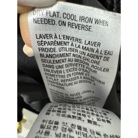 Alfani Top Womens 3X Ombré Metallic Velvet Vamp Whimsigoth Fairy Glam Stretch - Picture 5 of 6